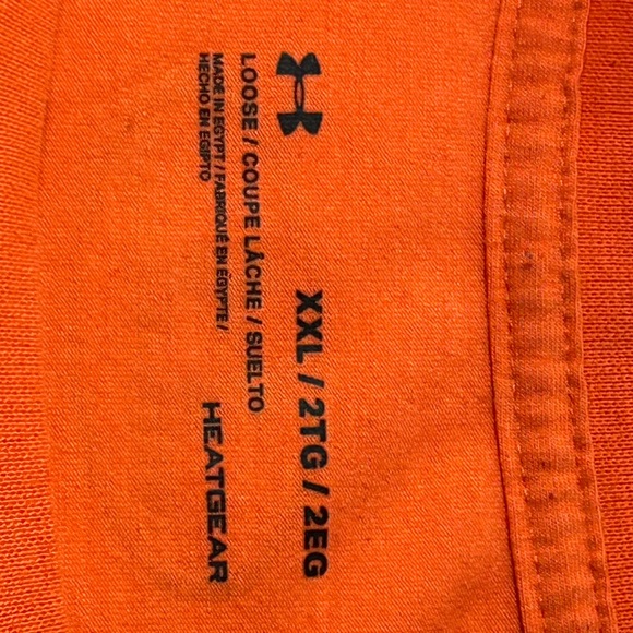 Under armor, heat gear, short sleeve T-shirt, 2X - Picture 6 of 8